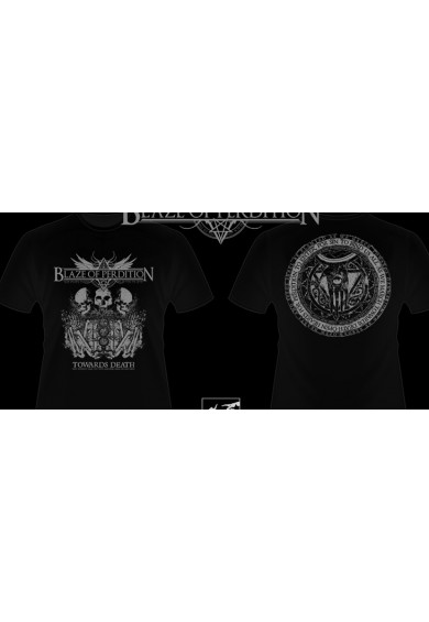BLAZE OF PERDITION "Towards Death"-malignant voices-t-shirt M BLAZE OF PERDITION "Towards Death"-malignant voices-t-shirt M