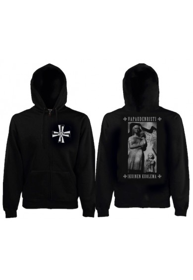 VAPAUDENRISTI "Ikuinen Kuolema" hoodie XXL VAPAUDENRISTI "Ikuinen Kuolema" hoodie XXL
