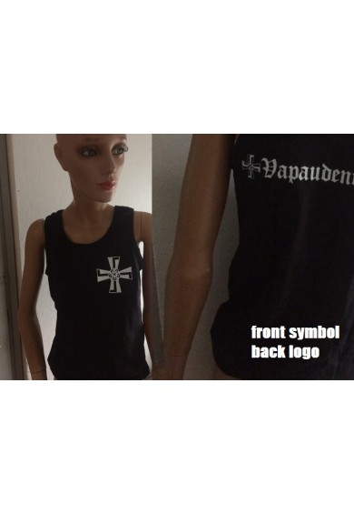 VAPAUDENRISTI "logo" sleeveless-shirt S VAPAUDENRISTI "logo" sleeveless-shirt S