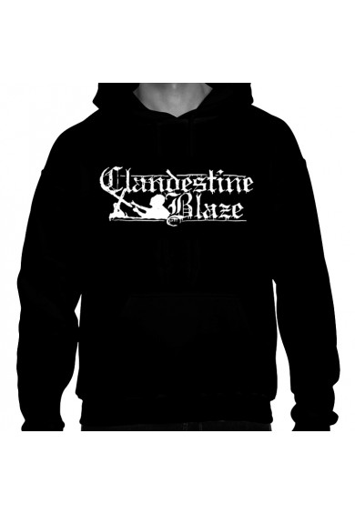 CLANDESTINE BLAZE "LOGO"  HOODIE S