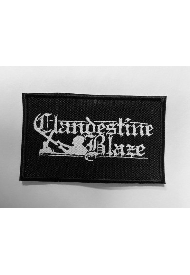 CLANDESTINE BLAZE  logo patch