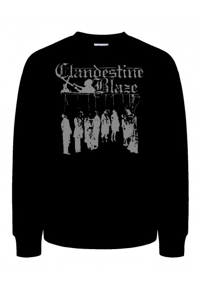 CLANDESTINE BLAZE "Night"  COLLAGE/SWEATSHIRT XL