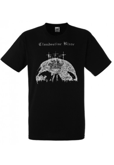 CLANDESTINE BLAZE "New Golgotha Rising" t-shirt XL CLANDESTINE BLAZE "New Golgotha Rising" t-shirt XL