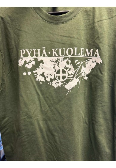 PYHÄ KUOLEMA "logo" GREEN t-shirt XXL