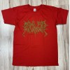 RIDE FOR REVENGE "LOGO" (RED) t-shirt XXL