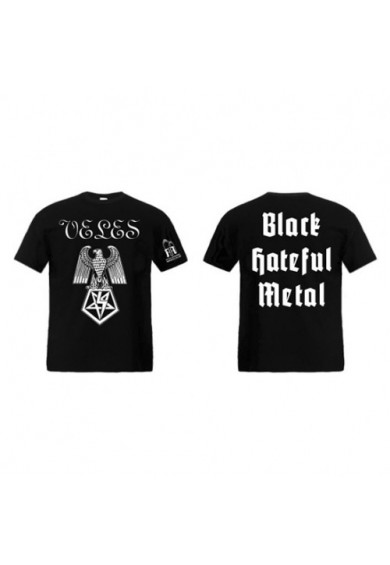 VELES "Black Hateful Metal" t-shirt M