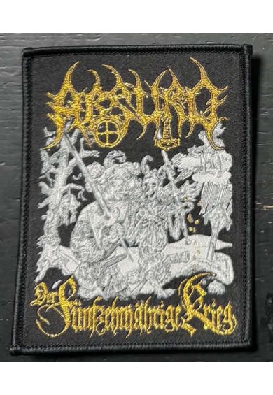 ABSURD 15 years patch (black edges)