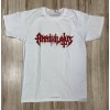 ANNIHILATUS "RED LOGO" (WHITE) t-shirt XXL