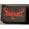 BEHERIT red logo patch