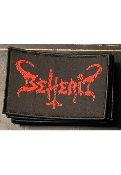 BEHERIT red logo patch