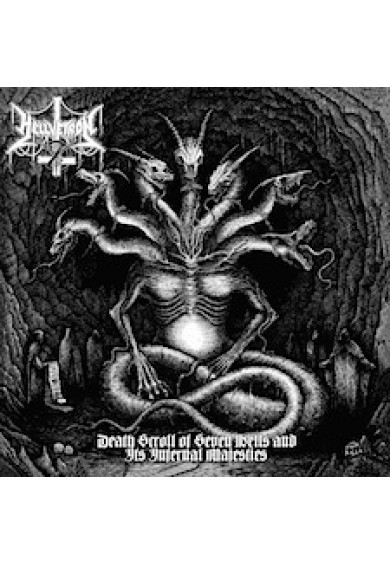 HELLVETRON "Death Scroll Of Seven Hells And It's Infernal Majesties" LP