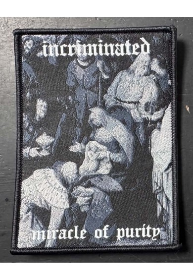 INCRIMINATED "miracle of purity" patch (black)