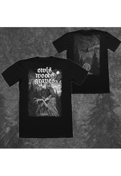 OWLS WOODS GRAVES strix t-shirt M