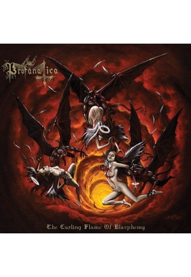 Profanatica "The Curling Flame Of Blasphemy" CD