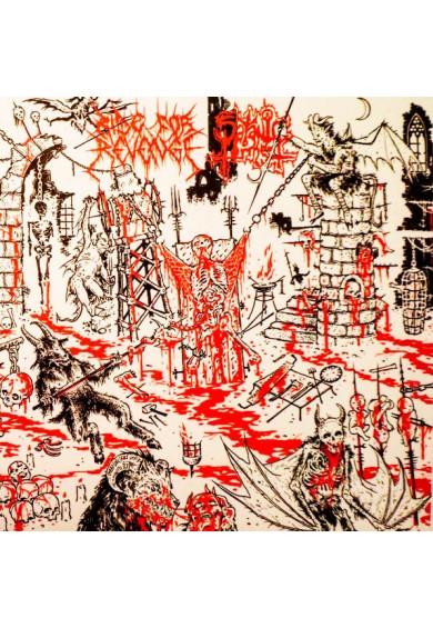 Ride For Revenge / Satanic Torment  split 7"