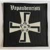 VAPAUDENRISTI logo -patch 