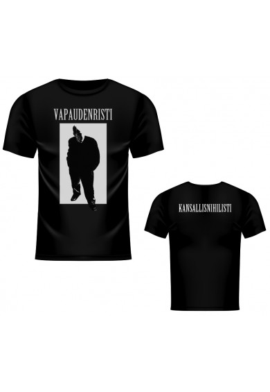 VAPAUDENRISTI "Kansallisnihilisti" t-shirt XL VAPAUDENRISTI "Kansallisnihilisti" t-shirt XL